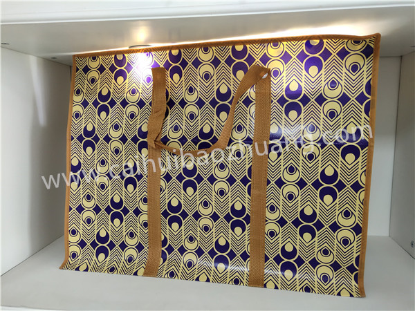 彩匯包裝 家紡編織手提袋   防水材質(zhì)家紡手提袋